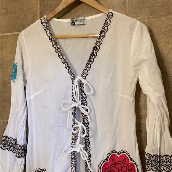 Mud Pie Boho Swim Cover Up size Small - Picture 2 of 7